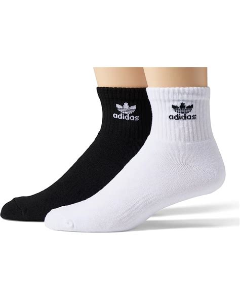 adidas trefoil quarter socks